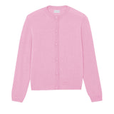 Women lightweight cashmere cardigan pink | Grace | Linnea Lund