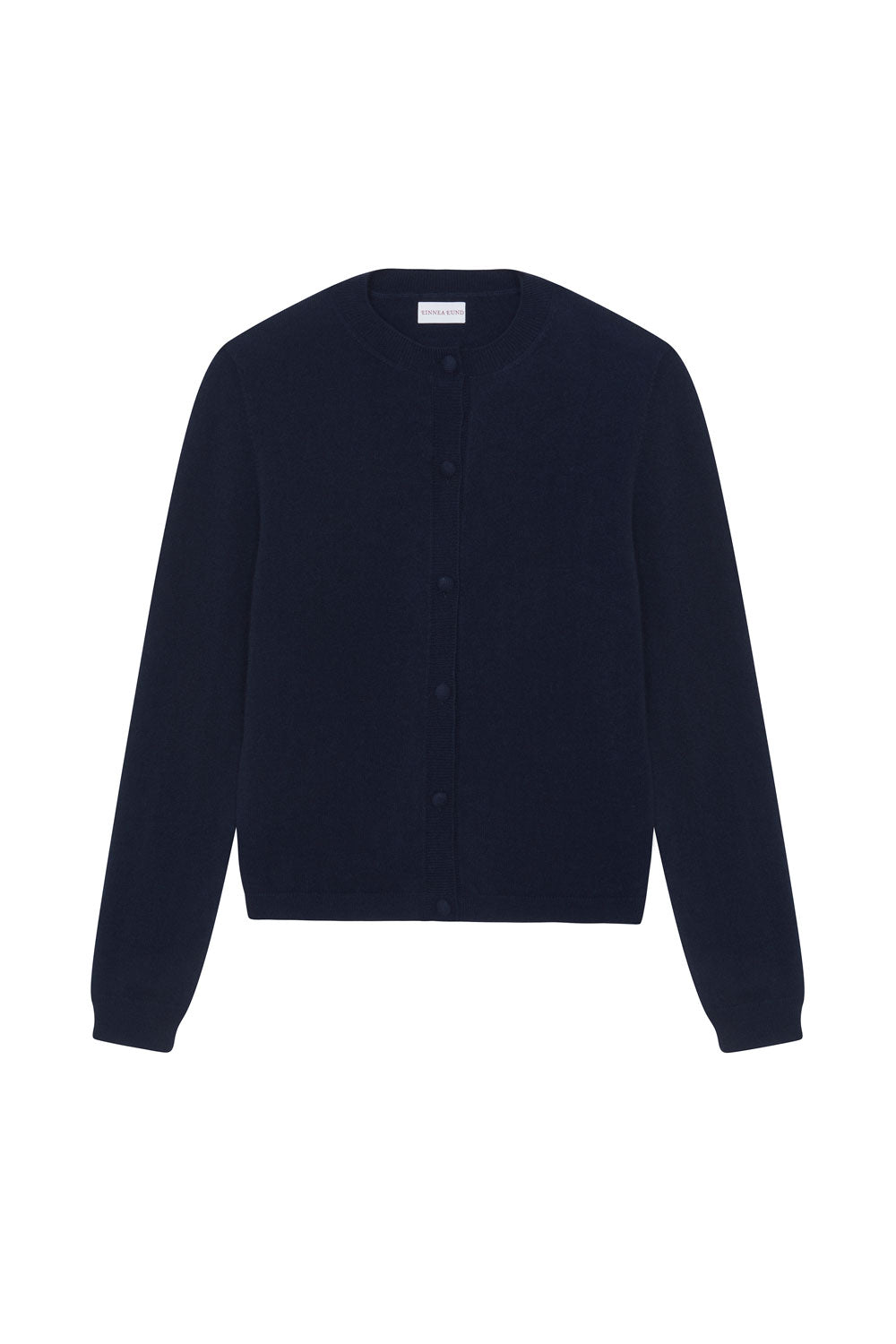 Women lightweight cashmere cardigan midnight blue | Grace | Linnea Lund