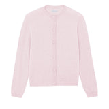 Women lightweight cashmere cardigan light pink | Grace | Linnea Lund