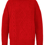 Le pull Björn - Cherry Red