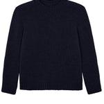 Dark blue cashmere sweater - packshot | Margot | Linnea Lund