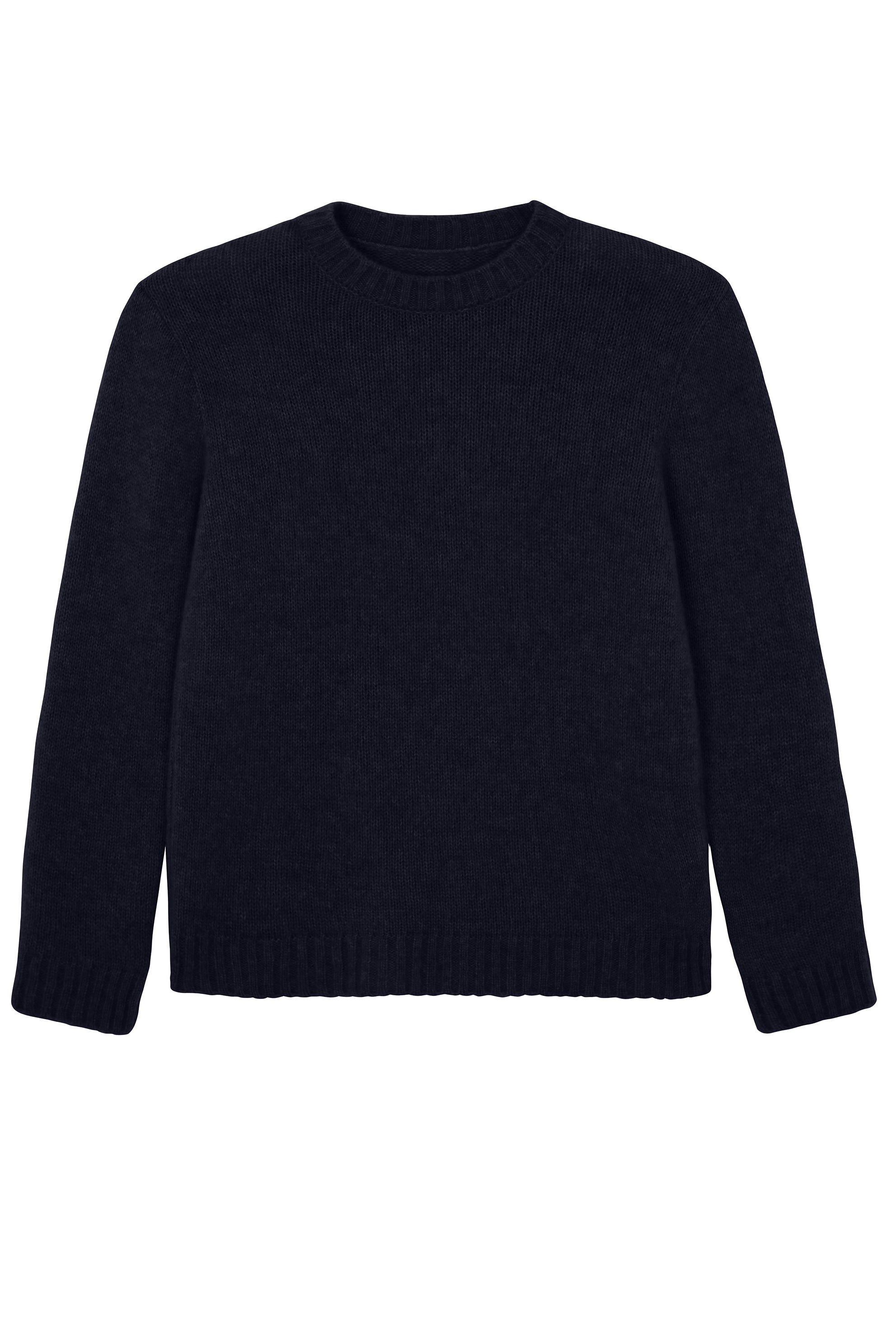 Dark blue cashmere sweater - packshot | Margot | Linnea Lund