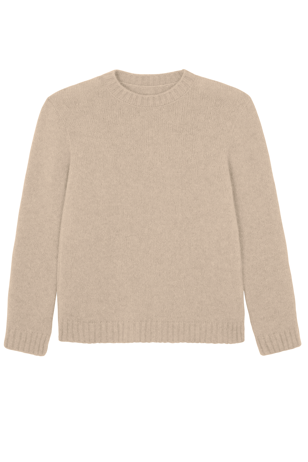 Light beige cashmere sweater - packshot | Linnea Lund