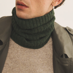 dark green cashmere collar men | Maya | Linnea Lund