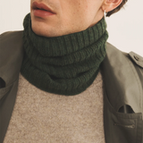 dark green cashmere collar men | Maya | Linnea Lund