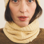 light yellow cashmere collar women | Maya | Linnea Lund