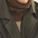 brown cashmere collar men - focus | Maya | Linnea Lund