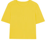 bright yellow cashmere sweater - packshot | Mélanie | Linnea Lund