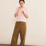 Cashmere Tee-shirt women light pink - look | Melanie | Linnea Lund