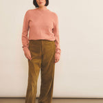 pink gold women cashmere sweater - look | Mimmi | Linnea Lund