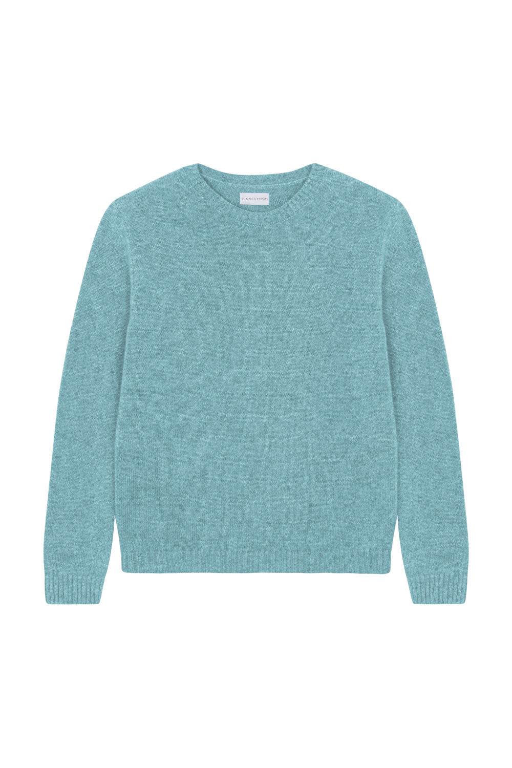 Straight light blue cashmere sweater | Mimmi | Linnea Lund