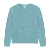 Straight light blue cashmere sweater | Mimmi | Linnea Lund
