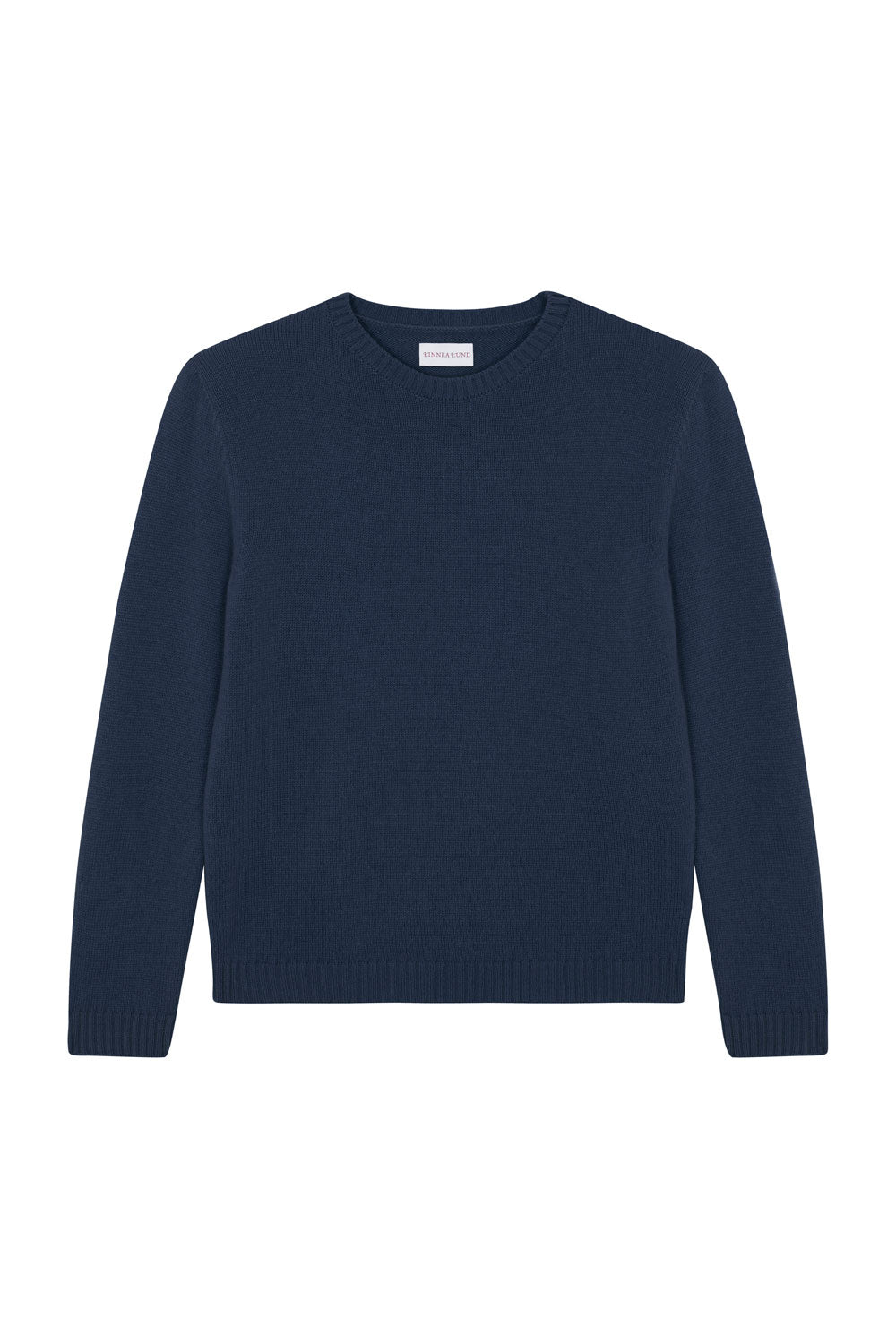 Straight blue cashmere sweater | Mimmi | Linnea Lund