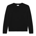 Straight black cashmere sweater | Mimmi | Linnea Lund