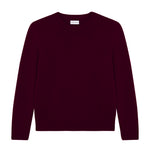 Straight burgundy cashmere sweater | Mimmi | Linnea Lund