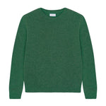 Straight green cashmere sweater | Mimmi | Linnea Lund