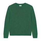Straight green cashmere sweater | Mimmi | Linnea Lund