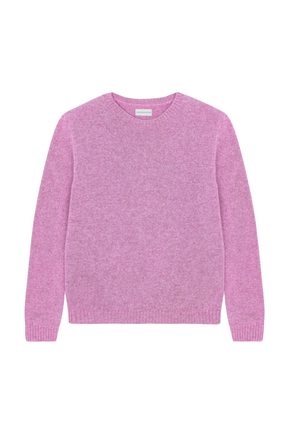 Straight pink cashmere sweater | Mimmi | Linnea Lund