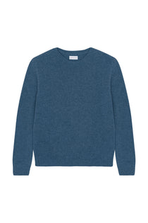Straight blue cashmere sweater | Mimmi | Linnea Lund