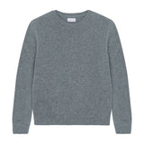 Straight grey cashmere sweater | Mimmi | Linnea Lund