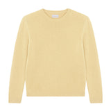 Straight yellow cashmere sweater | Mimmi | Linnea Lund