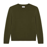 Straight khaki cashmere sweater | Mimmi | Linnea Lund