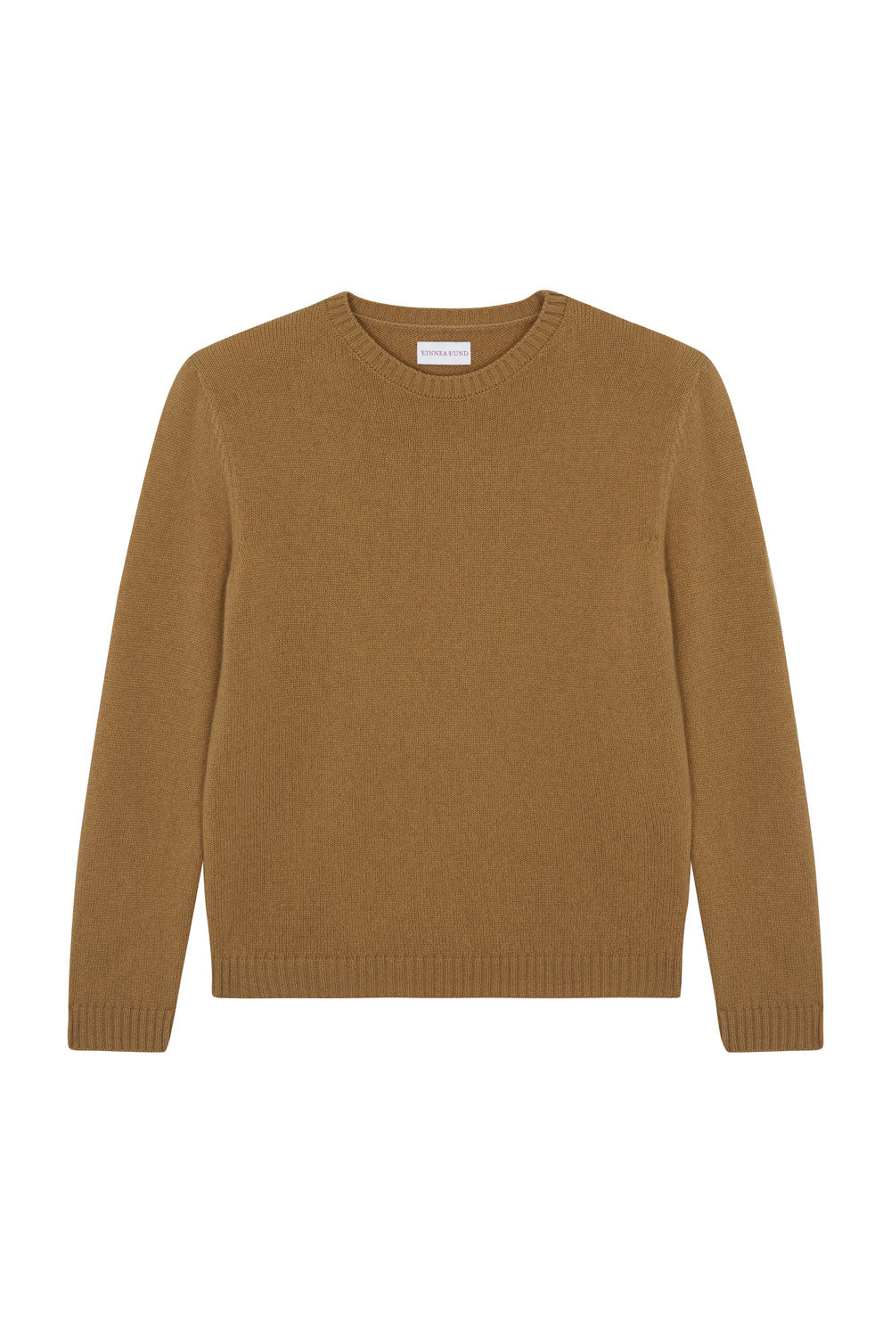 Straight camel cashmere sweater | Mimmi | Linnea Lund
