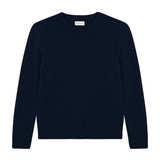 Straight dark blue cashmere sweater | Mimmi | Linnea Lund