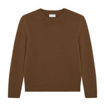 Straight brown cashmere sweater | Mimmi | Linnea Lund