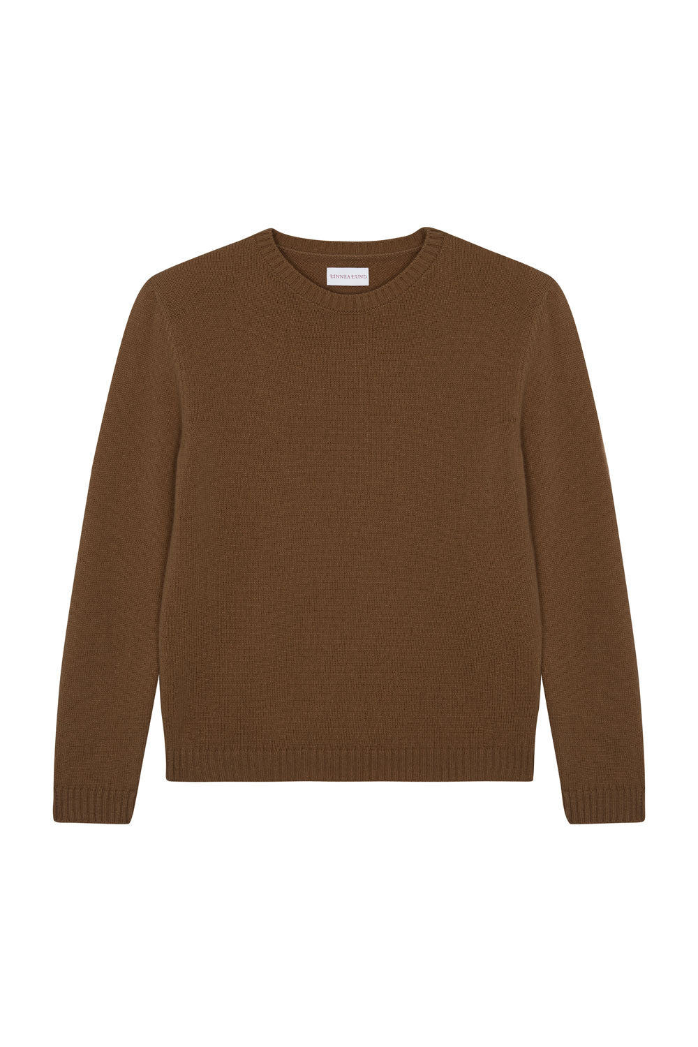 Straight brown cashmere sweater | Mimmi | Linnea Lund