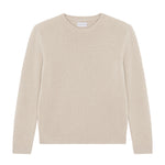 Straight beige cashmere sweater | Mimmi | Linnea Lund