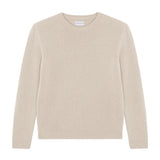 Straight beige cashmere sweater | Mimmi | Linnea Lund
