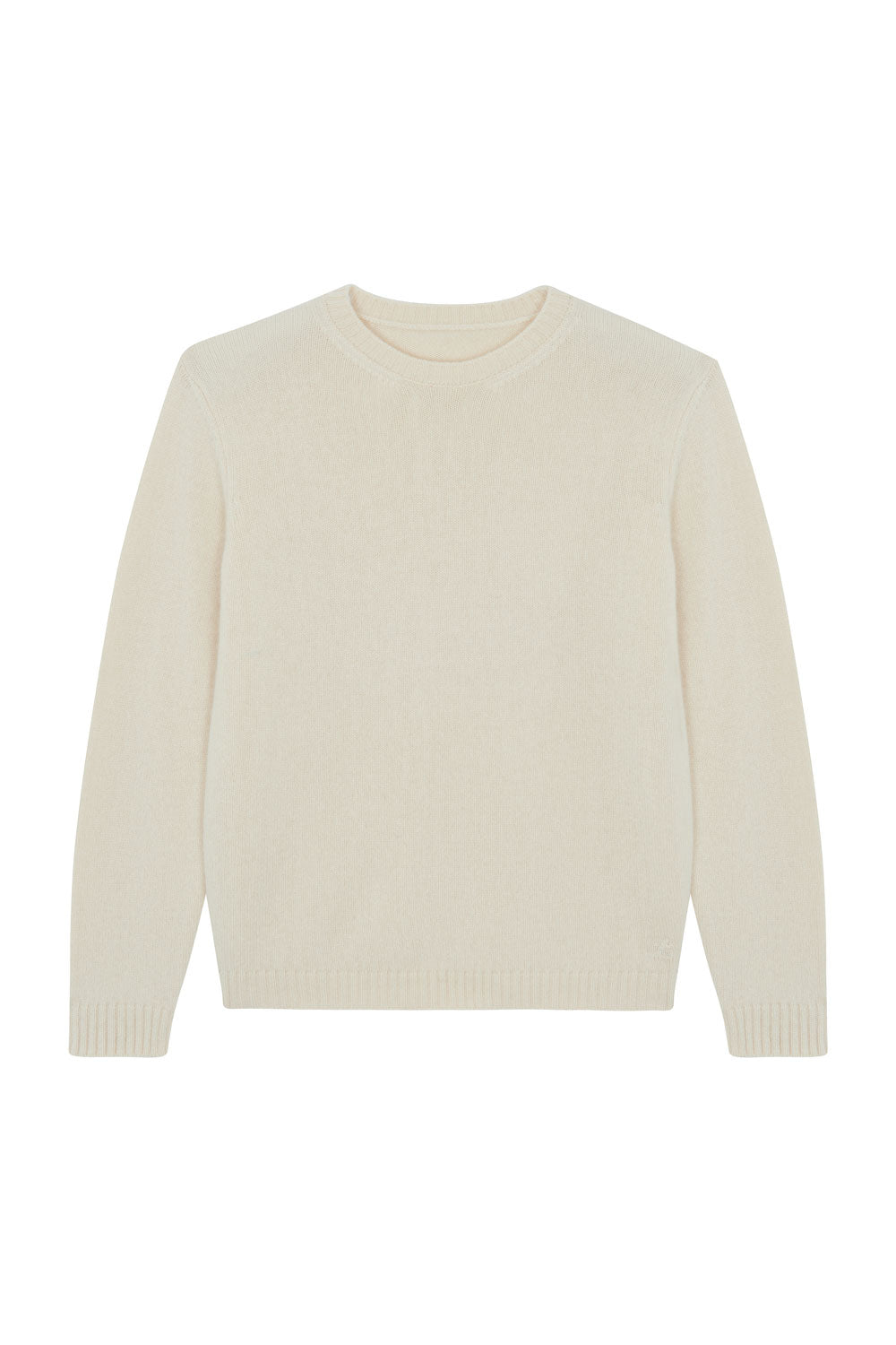 Straight white cashmere sweater | Mimmi | Linnea Lund