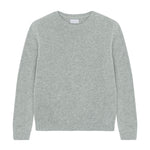 Straight grey cashmere sweater | Mimmi | Linnea Lund