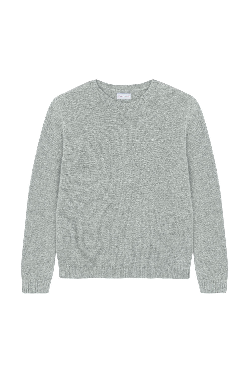 Straight grey cashmere sweater | Mimmi | Linnea Lund