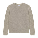 Straight beige cashmere sweater | Mimmi | Linnea Lund