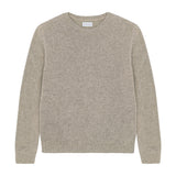 Straight beige cashmere sweater | Mimmi | Linnea Lund