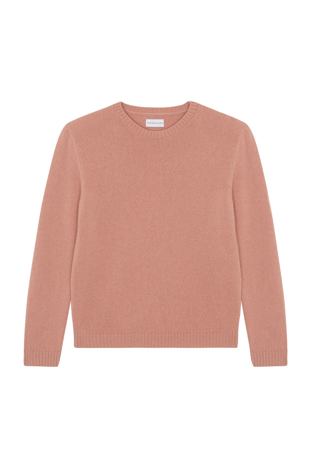 Straight rose gold cashmere sweater | Mimmi | Linnea Lund