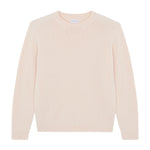 Straight powder pink cashmere sweater | Mimmi | Linnea Lund