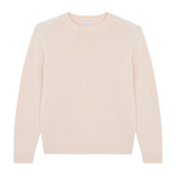 Straight powder pink cashmere sweater | Mimmi | Linnea Lund