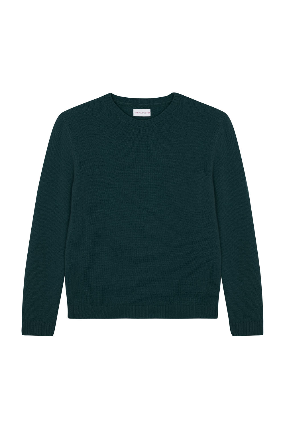 Straight navy blue cashmere sweater | Mimmi | Linnea Lund