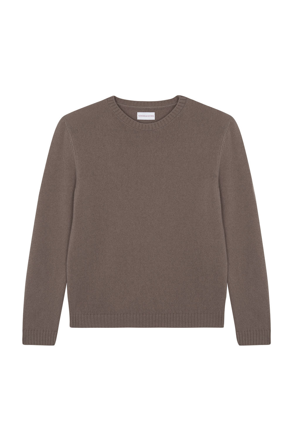 Straight brown cashmere sweater | Mimmi | Linnea Lund