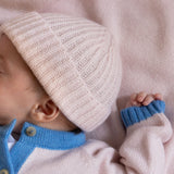 Baby cashmere hat in light pink | Oliver | Linnea Lund