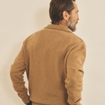 Camel men cashmere sweater - back view | Ralph | Linnea Lund