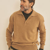 Camel men cashmere sweater - front view | Ralph | Linnea Lund