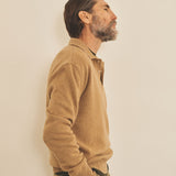 Camel men cashmere sweater - side view | Ralph | Linnea Lund