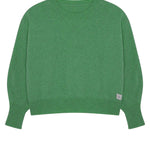 Green cashmere sweater women - packshot | Sarah | Linnea Lund
