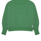 Green cashmere sweater women - packshot | Sarah | Linnea Lund