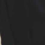 Dark blue cashmere sweater women - focus fabric | Sarah | Linnea Lund