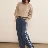 Cashmere sweater women beige - look | Sarah | Linnea Lund